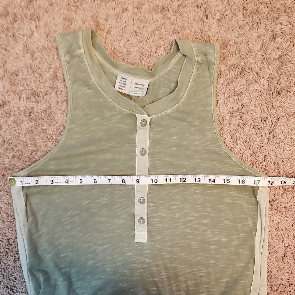 Saturday/Sunday By Anthropologie Henley Midi Dress - Picture 10 of 11